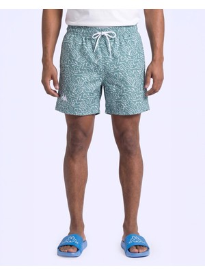 Kappa Logo Kairo Short Erkek Yeşil Regular Mayo