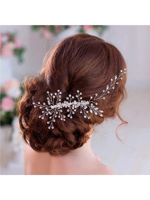 Bba New Trend Taraklı Kristal Taç, Gelin Tacı,düğün Tacı,gelin Tacı,kına,nikah Tacı,düğün Tacı,gelin Saç Aksesuarı