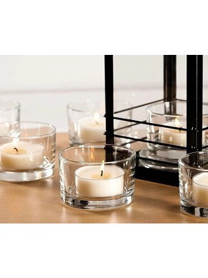 Yılmaz Nargile Tealight Mum 25 Li ,buhurdanlık Mum,premium Dekoratif Mum, Tealight Mum Beyaz Tea Light