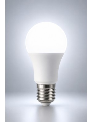 Naturel Dekor Beyaz LED E27 Ampul 6500K 12W