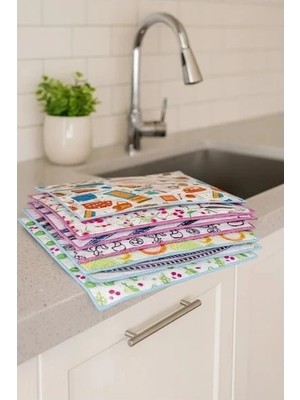 Mabelme Store 3 Adet Mikrofiber Kurutma Bulaşık Altlığı