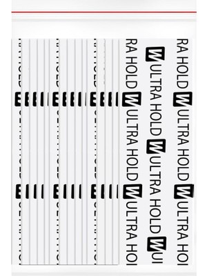 Zemira Walker Tape Ultra Hold Protez Saç Bandı Düz (Geniş Model) "1x3" (2.5cm x 7,5cm) 36 Adet