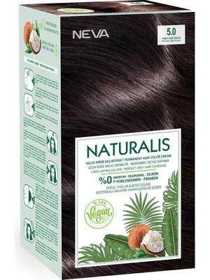 Zemira Naturalis Saç Boyası 5.0 Yoğun Kahve Vegan