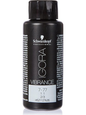 Zemira Schwarzkopf Igora Vibrance 7-77 Kumral Ekstra Bakır