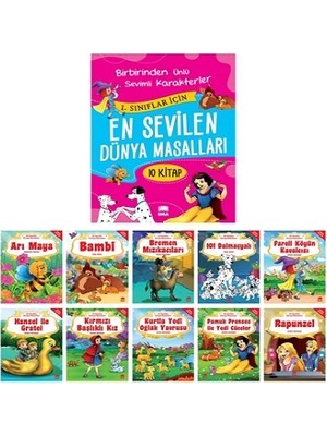 Ema Kitap En Sevilen Dünya Masalları (10 Kitap)
