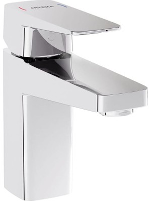 Zemira Root Square A42732ENR Blueco Lavabo Bataryası, Krom