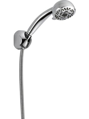Zemira Faucet 55436-PK 5 Ayar Sabit Duvara Monte El Duşu, Krom