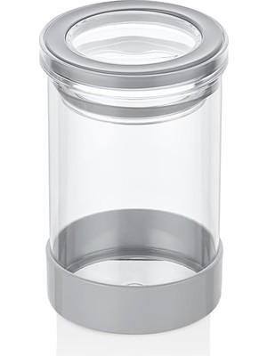Zemira Yuvarlak Saklama Kabı 650 ml Stand