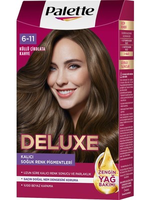 Zemira Palette Deluxe Saç Boyası 6-11 Küllü Çikolata Kahve