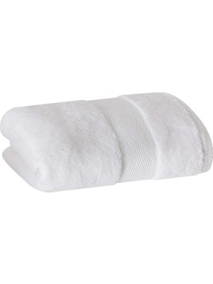 Zemira Linens Pamuk 50X85 cm Yüz Havlusu Beyaz