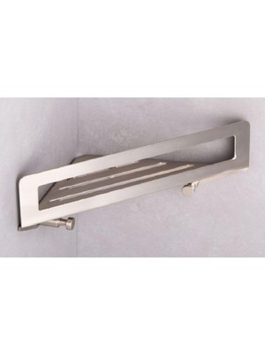 Zemira System Duş Raf Sistemi Saten Rengi 93X71X211 mm