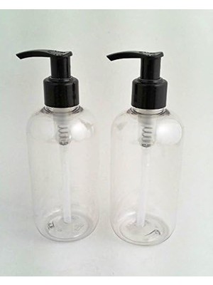 Zemira Avalon Cosmetic Packaging Net Pet-Şişeler, Boş, Siyah Lotion-Dağıtıcı Pompa, Geri Dönüştürülebilir,