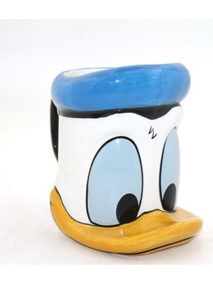 Zemira Donald Duck 3D Seramik Kupa Bardak, Karakter Tasarımı