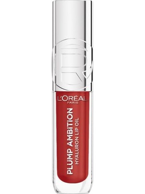 Zemira L'oreal Paris Loreal Paris Plump Ambition Hyaluron Lip Oil - 390 Cherry Cherie