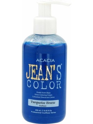Zemira Acacia Jeans Color Saç Boyası Turkuaz 250ML Turkuaz
