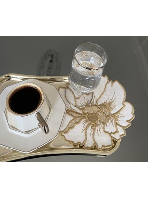 Zemira Yaprak Model Kokteyl Peçete Tekli