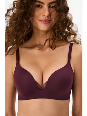 Penti Bordo Eliza Push Up Sütyen