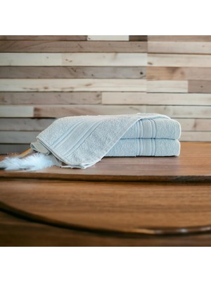 Zemira Lunox HOME%100 Cotton Havlu Takımı Vücut Havlusu 90X140 Cm, Baş Havlusu 50X80 Cm, Ekstra Yumuşaklık