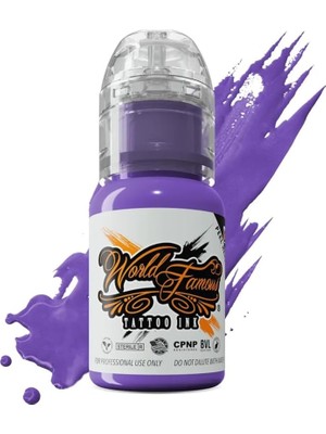 Zemira Purple - Famous Ink Dövme Boyası - 1/2OZ/15ML