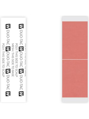Zemira Walker Tape Duo-Tac™ Protez Saç Bandı Düz 1'' x 3'' (2,5cm x 7.5cm) 36 Adet