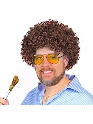 Zemira Bob Ross Bonus Peruk Kahverengi Renk 120 gr