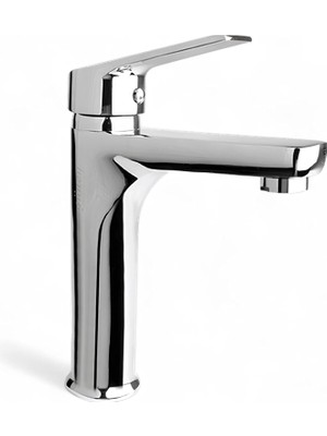 Zemira Mix Krom Kaplama Sıcak Soğuk Tezgah Üstü Banyo Mutfak Lavabo Bataryası Aç Kapa Evye Armatür Musluk