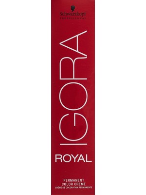 Zemira Schwarzkopf Igora Saç Boyası 60ML - Kırmızı - Amonyaksız - Tüm Saç Tipleri Renkleri Için
