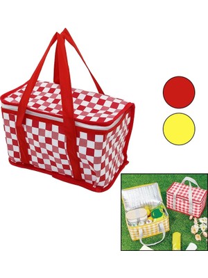 Ozka Concept Termos Çanta 25LT Termos Çanta Folyolu 22 x 22 x 33CM Taşıma Kulp