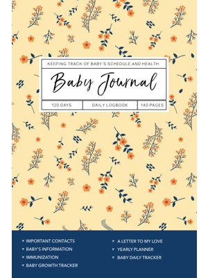 Zemira Independently Published Baby Journal: Daily Routine Tracker For Babies & Toddlers, Newborn Baby Log