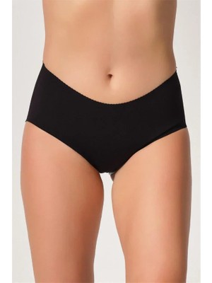 Lizbon Center Siyah Mı 2702 Lazer Kesim Toparlayıcı Mama Slip Korse