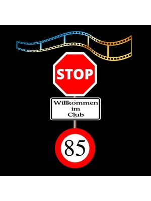 Zemira Independently Published 85. Geburtstag Stoppschild Fotoalbum & Gästebuch Willkommen Im Club Verkehr