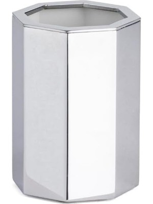 Zemira System Tezgah Üstü Fırçalığı Krom Renk 102X70X70 mm