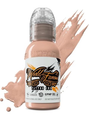 Zemira Pink Ribbon Fair Peach - Famous Ink Dövme Boyası - 1OZ/30ML