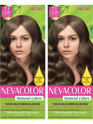 Zemira Color Saç Boyasi 7.1 Küllü Kumral 2'li̇ Set