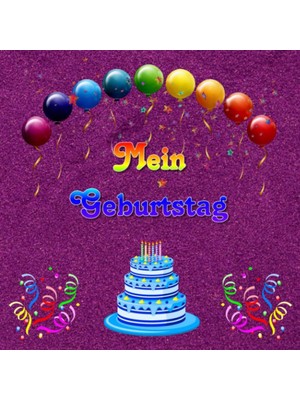 Zemira Independently Published Mein Geburtstag Fotoalbum & Gästebuch Kindergeburtstag Geburtstagsfotoalbum