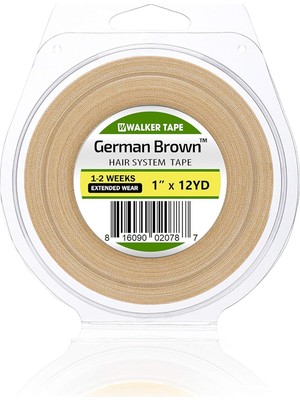 Zemira Walker Tape - German Brown™ Roll Tape - Protez Saç Bandı Rulo 12 Yds (2.5cm x 11M)