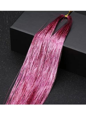 Zemira Pembe Hair Tinsel Saç Simi 50-55 Cm, Tek Ebat, ESTVA2211PRK, Renkli