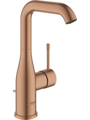Zemira Grohe Essence Tek Kumandalı Lavabo Bataryası 1/2'' L Brushed Warm Sunset 24174DL1