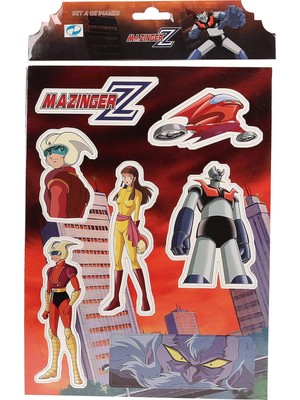 Zemira Sd Mazinger Z Magnet Set A Mazinger Magnet Seti