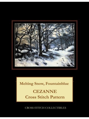 Zemira Melting Snow, Fountainblue: Cezanne Cross Stitch Pattern