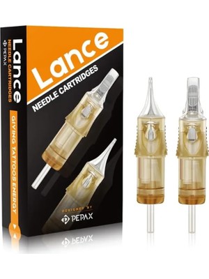 Zemira Pepax Lance 1023 Cml 23CM Curved Magnum Long Taper Kartuş Dövme Iğnesi 20 Adet
