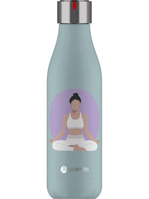 Zemira Les Artistes Paris 500 ml Çift Katmanlı Paslanmaz Çelik Isı Yalıtımlı Termos Matara Wellness | Sızd