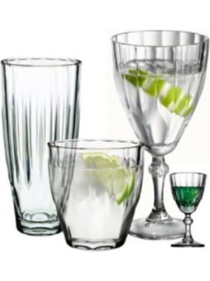 Zemira Paşabahçe Diamond 24 Parça Set Su Takımı.