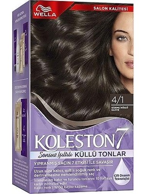 Zemira Koleston Kit 4-1 Küllü Kumral Saç Boyası