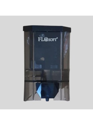 Zemira Flosoft F032S Sıvı Sabunluk 500 ml Siyah-Şeffaf SIYAH,ILKATR1544