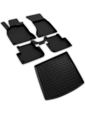 Zemira Ferrous Autoaccessories Audi A4 (B8) 4d Paspas 3D Bagaj Havuzu 2008 2016