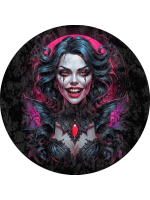 Zemira Blacke Kadife Odası Halısı Kaymaz Pamuk Tabanlı Yıkanabilir Antibakteriyel Yuvarlak Gamer, G