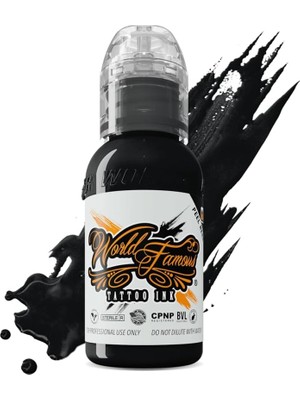 Zemira Dark Greywash Gölge Dövme Boyası - Famous Ink Dövme Boyası - 1OZ/30ML