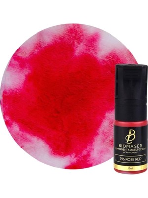 Zemira Bi̇omaser Kalıcı Makyaj Nano Pigment, Red, 12ML