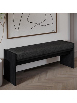 Zemira Pearl Bench – Tasarım Antre, Mutfak, Yatak Odası, Balkon Oturma Bankı, Kolay Kurulum, Ahşap